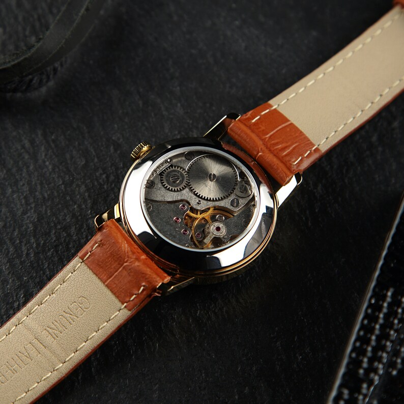 Friendship 1970s Vintage Unisex Wrist Watch, Gift for Him, Mechanical