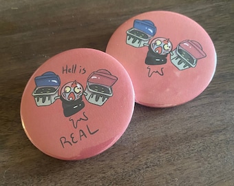 Splatoon Salmon Run Flyfish Pins