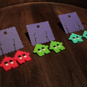 Splatoon Inkling Earrings