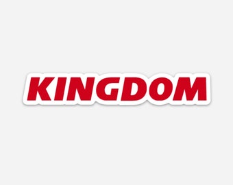 Kingdom Kansas City Chiefs Vinyl Sticker Decal