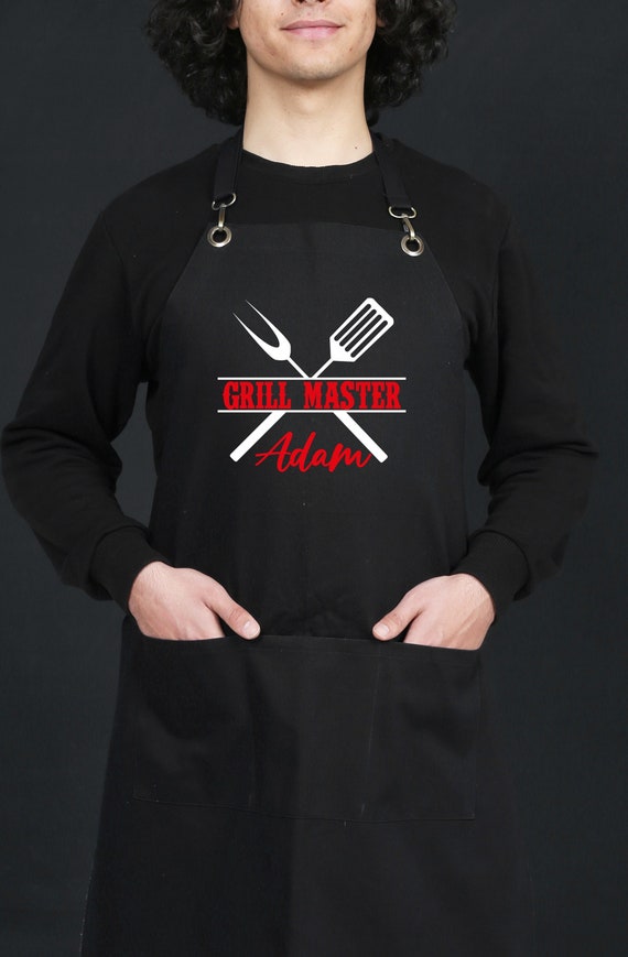 Custom Grill Apron Apron for Men Personalized Apron for Men Etsy