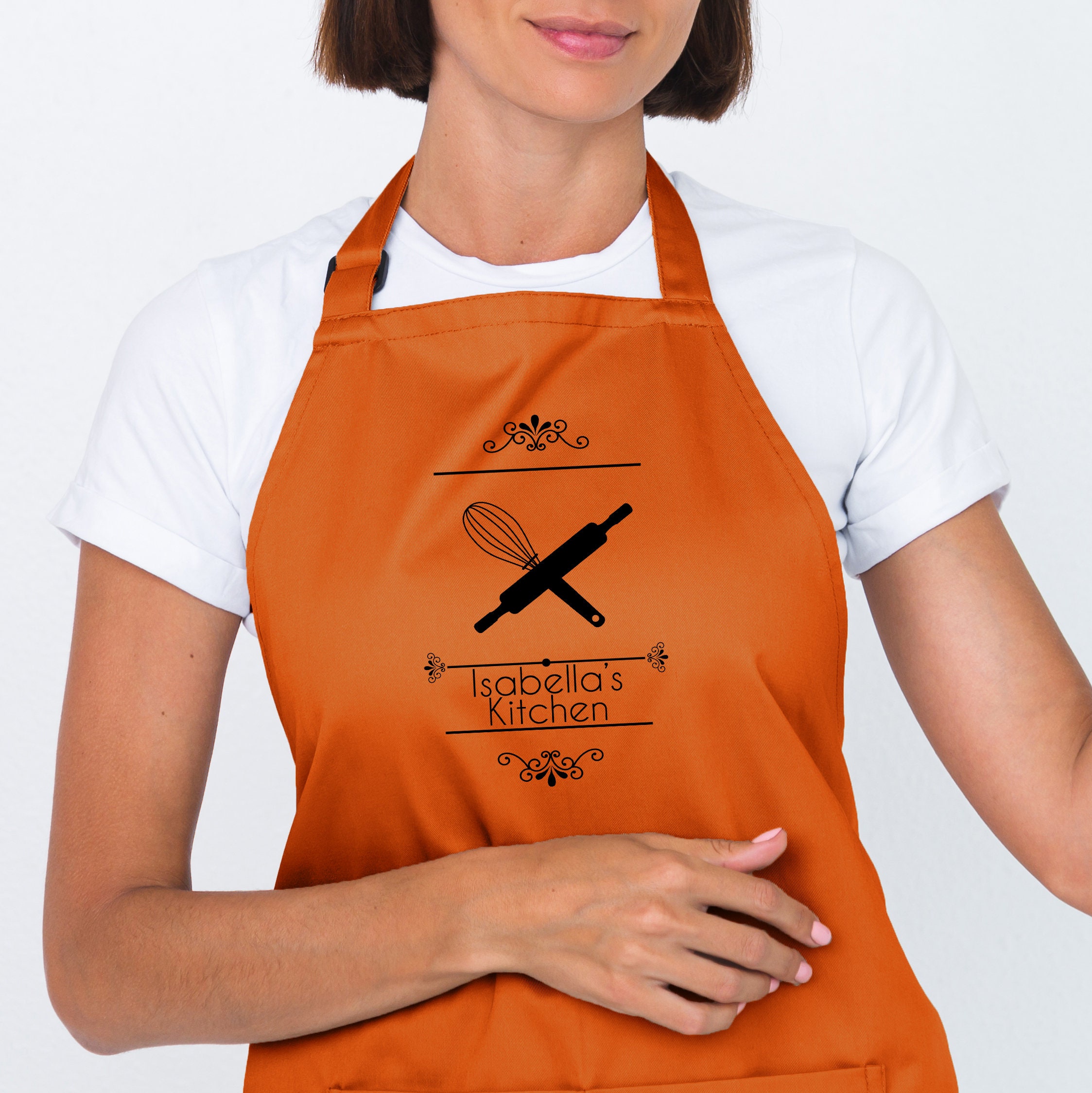 Personalized Apron for Women Personalized Apron Personalize Etsy