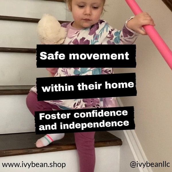 The Bean Stalk | 3 Stair Child stair-safety accessory