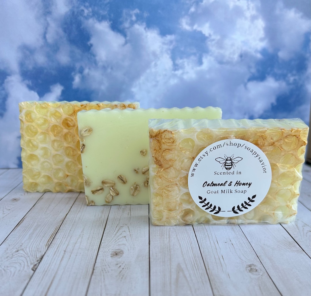 Oatmeal Honey Soap, Oatmeal Soap Bar, Oatmeal Goat Milk Soap Bar Etsy