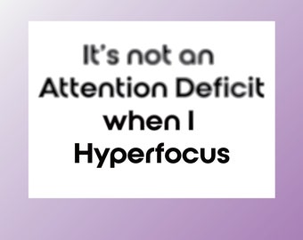 ADHD Sticker, Actually Autistic Sticker, Neurodiversity Sticker for Laptop or Waterbottle, ADHD AF Sticker, Funny Adhd Humor Gift