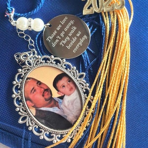 Personalized Bouquet, Personalized Tassel Charm, Graduation Gift, Wedding Gift, Bridal Gift, Personalized Tassel Charm, Memorial Gift