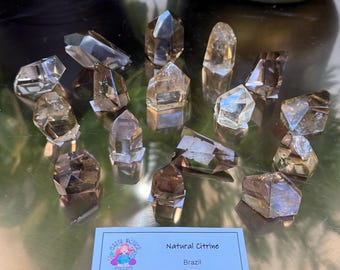 Natural Citrine Freeform from Brazil