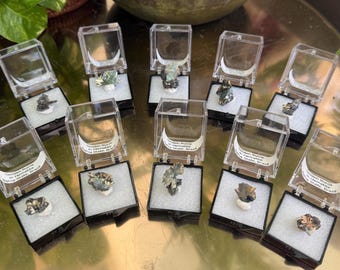 Golden Rutile in Hematite Perky Box from Bahia State,  Brazil 