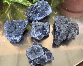 UV Reactive Cubic Fluorite with Pyrite from Hunan Province, China