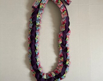 BT21 Multi Color  Braided Ribbon Lei