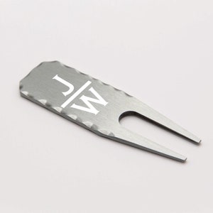 Custom Divot Tool - Golf - Pitch Mark Repair - Personalized Metal Divot Tool - Gift For Golfers - Laser Engraved - Ball Marker - Fathers Day