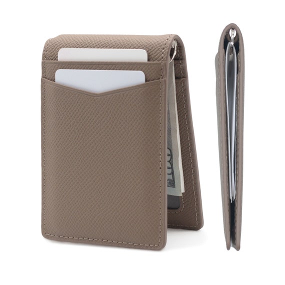 The Tanned Cow High Capacity Minimalist Money Clip Wallet 