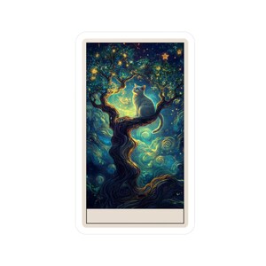 Sticker carte de tarot personnalisable The Spirit Song