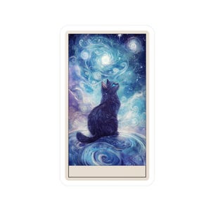 Sticker carte de tarot personnalisable The Dream Weaver