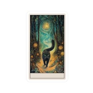 Sticker carte de tarot personnalisable Wildwood Mystic