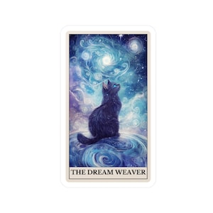 Naklejka na kartę tarota The Dream Weaver