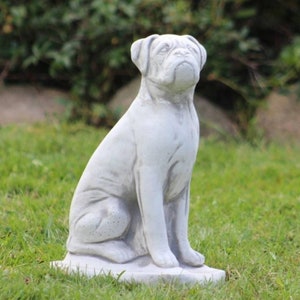 Französische Bulldogge Hund Figur Statue Werbefigur groß Fan Deko