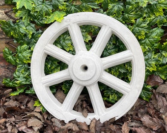 Wooden cart wheel Ornamental Wood Cart Wagon Wheels 47cm  home garden decoration 