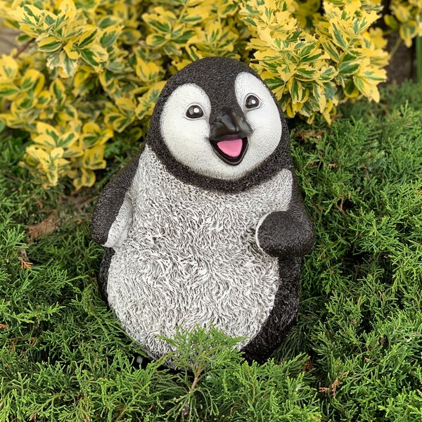 Large Penguin Statue Outdoor Etsy