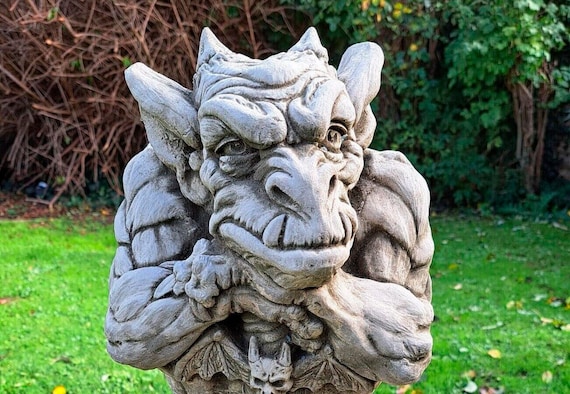 Gargoyle garden store statue