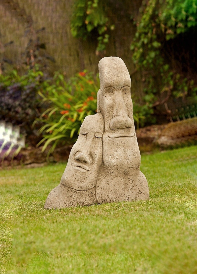 Easter Island Heads Perfect Garden Statue Easter Island Etsy UK