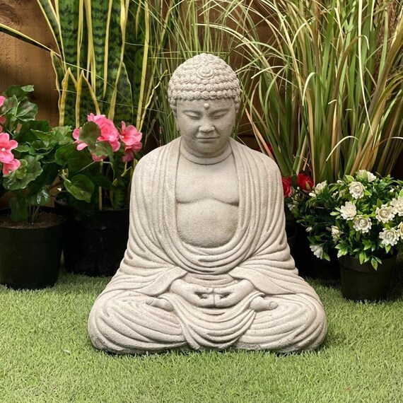 Japanese Buddha Statue Goddess Statue for Backyard Decor Etsy