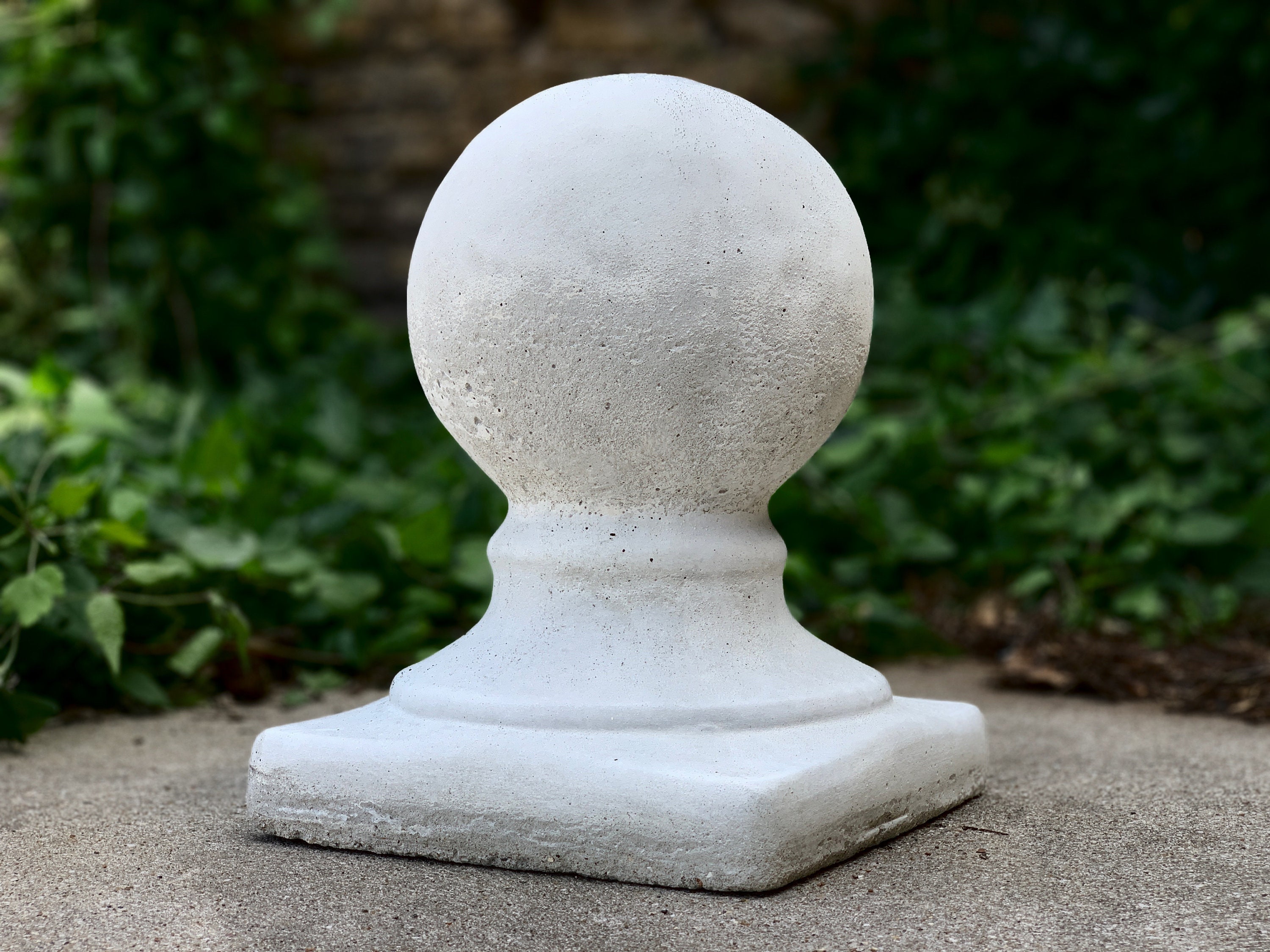 Incroyable sphère de béton Sphère de jardin en pierre Ornement Etsy France Incroyable sphère de béton Sphère de jardin en pierre Ornement Etsy France