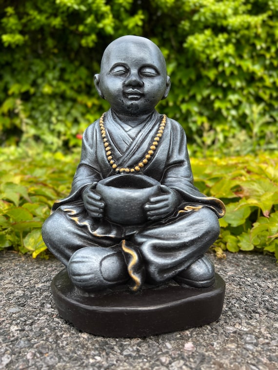 Bébé Bouddha ornement personnalisé Statue mignonne de petit Bouddha  Méditation bébé Bouddha moine art Prier enfant Statue de Bouddha Décoration  de jardin Zen -  Canada