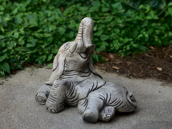 Unique Animal Statue for Garden Ornaments, Large Elephant