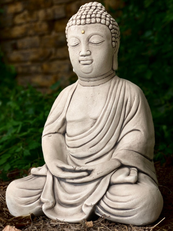 Stone Massive Meditating Buddha Large Buddha Statue Big Praying
