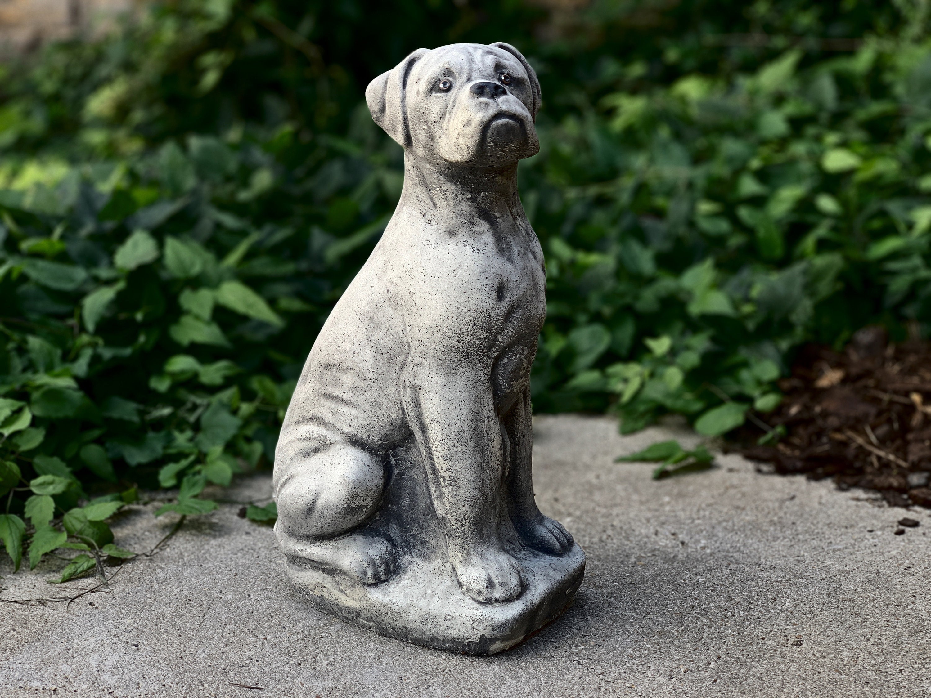Large Dog Statue Etsy UK