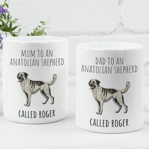 Anatolian Shepherd Dog Mum/Dad Mug: 11oz Ceramic Coffee Mug