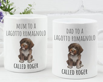 Lagotto Romagnolo Mug: Dog Mum/Dad Gift