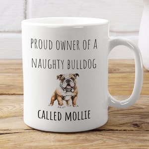 English Bulldog Mug: Bulldog Mum/Dad Gift