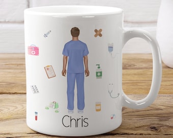 Male Nurse Gift - Male Nurse Mug - Nurse Gifts For Men - Nurse Gifts For Boyfriend - Nurse Graduation - Nurse To Be - Nursing Student Gift