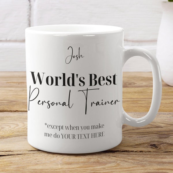 Personal Trainer Mug - Personal Trainer Gifts - PT Mug - PT Gifts - Personal Trainer Thank You - Personal Trainer Christmas - PT Gift Idea