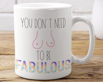 Mastectomy Mug: Breast Cancer Survivor Gift