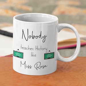 History Teacher Mug - History Teacher Gifts - History Teacher Men - History Teacher Gift For Her - History Teacher Appreciation Best Teacher