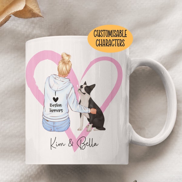 Boston Terrier Mum Mug - Boston Terrier Mum Gift - Dog Mum Mug - Boston Terrier Owner - Boston Terrier Lover - Dog Mum Gifts - Terrier Gifts