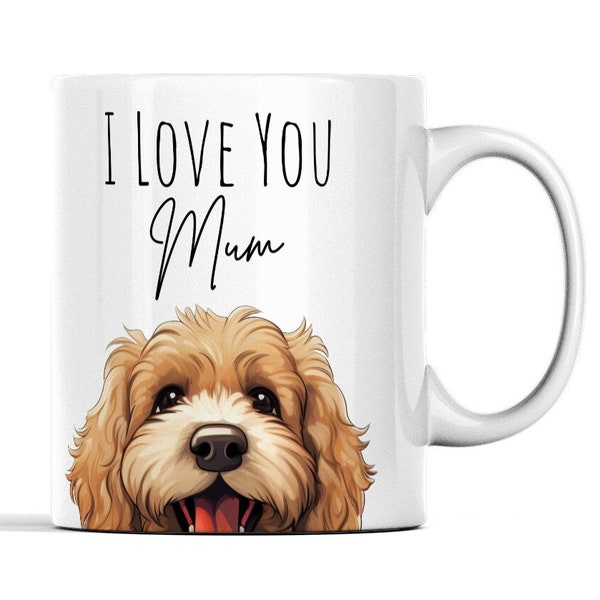 Cockapoo Mum Mug - Cockapoo Gifts For Women - Cockapoo Mug - Dog Mum Gifts - Dog Mummy Cup -  Mother's Day Gift From The Dog