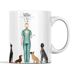 Personalised Vet Mug - Vet Gifts - Veterinarian Mug - Veterinarian Gift - Vet Graduation Gift - Vet Nurse Gift - Student Vet - Gifts For Vet