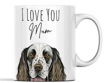 English Setter Mum Mug: Dog Lover Gift