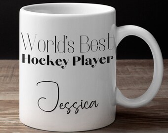 Hockey Player Gift - Hockey Mug - Hockey Gifts - Hockey Player Mug - Hockey Player Girl - Hockey Lover - Hockey Gift Idea - Hockey Christmas