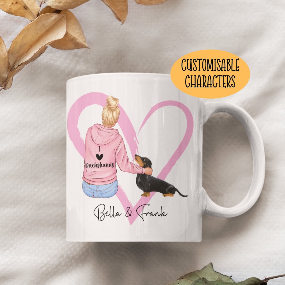 Personalised Dachshund Mug Dachshund Mum Mug Dachshund Mum Gifts