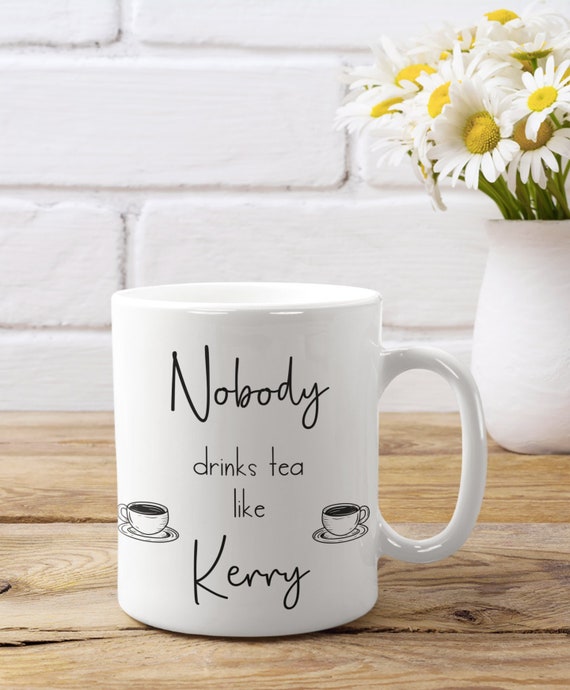 Tea Lover Mug: Personalised Tea Drinker Gift