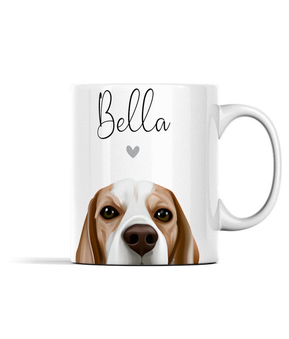 Beagle Mug - Beagle Gifts - Beagle Owner Gift - Beagle Art - Beagle Loves - Dog Mum Mug - Dog Dad Mug - Beagle Coffee Cup - Cute Dog Mugs