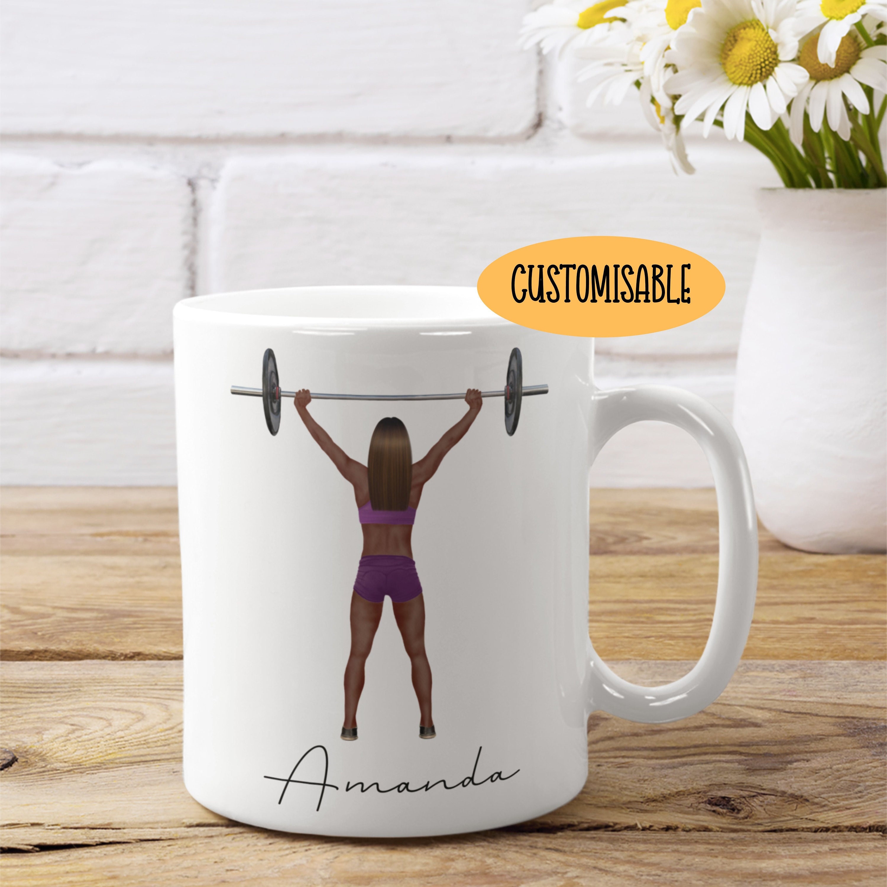 Gym Girl Mug Gym Gifts for Women Gym Lover Gift Idea Gym Etsy UK