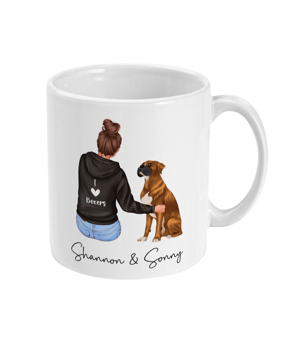 Personalised Boxer Dog Mug Boxer Dog Mum Gift Boxer Mum Etsy UK