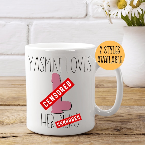 Funny Gifts for Women Personalised Dildo Mug Dildo Gifts Sex Toy Mug Hen  Party Mug Hen Party Gifts Adult Mug for Friend 