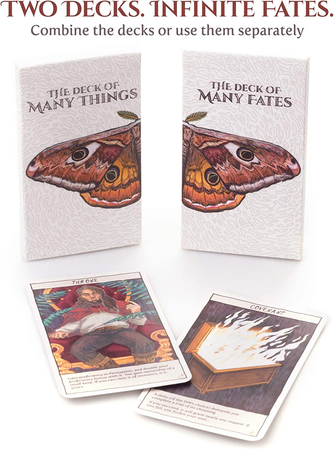 The Deck of Many Things & the Deck of Many Fates Tarot Card Etsy